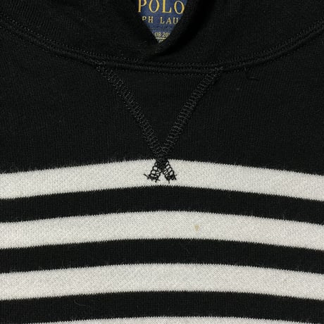 POLO RALPHLAUREN　"HORIZONTAL STRIPES" HOODIE (BOYS)
