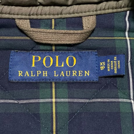 POLO RALPHLAUREN　"4-POCKET" QUILTING VEST