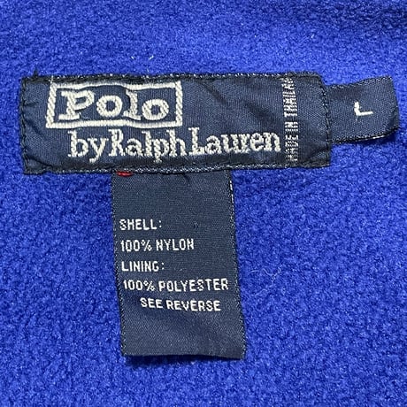 POLO SPORT RALPHLAUREN　"FLEECE LINING" NYLON JACKET