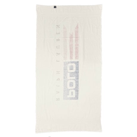 RALPHLAUREN　"POLO RALPHLAUREN" BEACH TOWEL