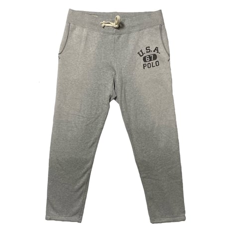 POLO RALPHLAUREN　"COLLEGE LOGO" SWEAT PANTS