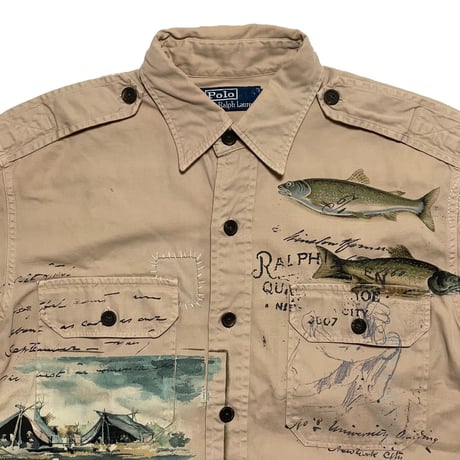 POLO RALPHLAUREN　"FLY FISHING" S/S SHIRT