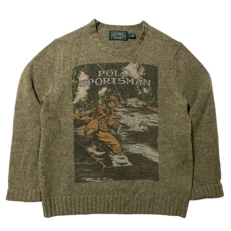 POLO COUNTRY RALPHLAUREN　"POLO SPORTSMAN" SWEATER