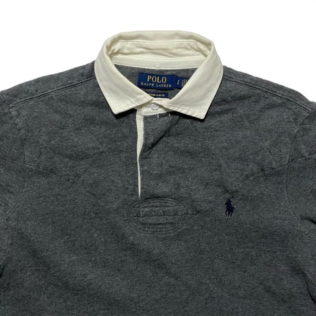 POLO RALPHLAUREN　"ELBOW PATCH" RUGBY SHIRT