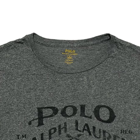POLO RALPHLAUREN　"LOGO PRINTED" S/S TEE
