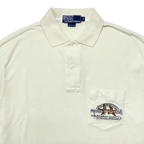 POLO RALPHLAUREN　"POLO SPORTSMAN EMBPOIDERY" L/S POLO SHIRT