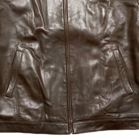 POLO RALPHLAUREN　"LEATHER" SWING TOP