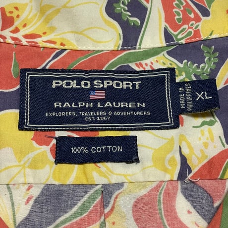 POLO SPORT RALPHLAUREN　"FLOWER" ALOHA SHIRT