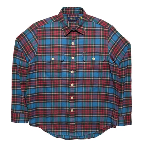 POLO RALPHLAUREN　"PEPFORMANCE FLANNEL" FLANNEL SHIRT