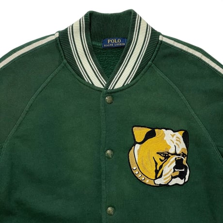 POLO RALPHLAUREN　"BULLDOG" STADIUM JACKET