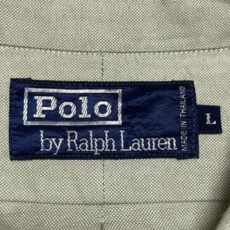 POLO RALPHLAUREN　"CREST" BUTTON DOWN SHIRT