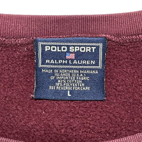 POLO SPORT RALPHLAUREN　"POLO LOGO" SWEAT
