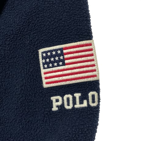 POLO SPORT RALPHLAUREN　"PULL-OVER" FLEECE JACKET