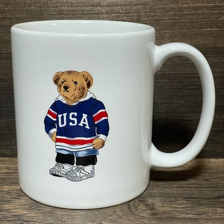 RALPHLAUREN　"HOCKEY BEAR" MUG CUP