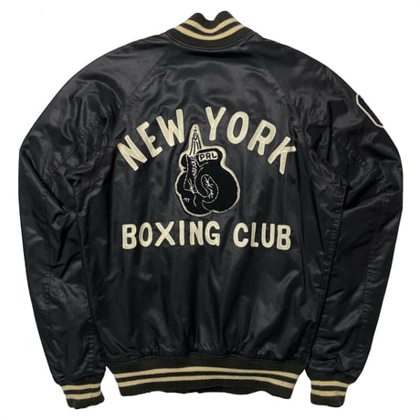 POLO RALPHLAUREN　 "NEW YORK BOXING CLUB"  REVERSIBLE JACKET (S)
