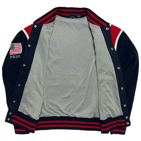 POLO RALPHLAUREN　"P-WING USA" STADIUM JACKET