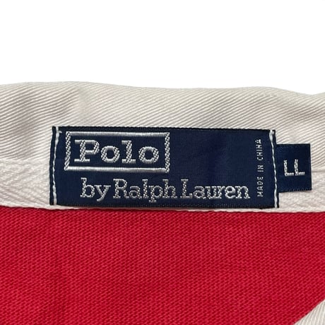 POLO RALPHLAUREN　"POLO SPORT EMBLEM" RUGBY SHIRT (LL)