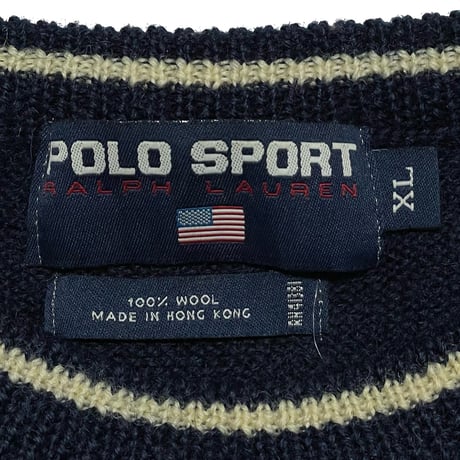 POLO SPORT RALPHLAUREN　"SHIELD LOGO" SWEATER