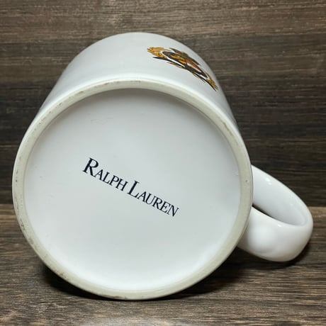 RALPHLAUREN　"CREST LOGO" MUG CUP