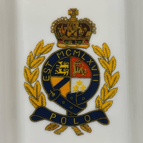 RALPHLAUREN　"CREST LOGO" SQUARE PLATE