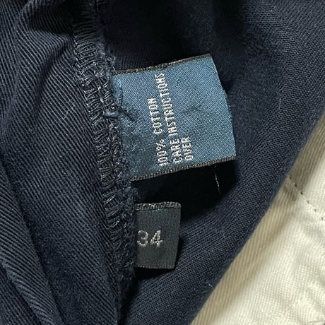 POLO RALPHLAUREN　"TYLER SHORT" CHINO SHORTS (34)