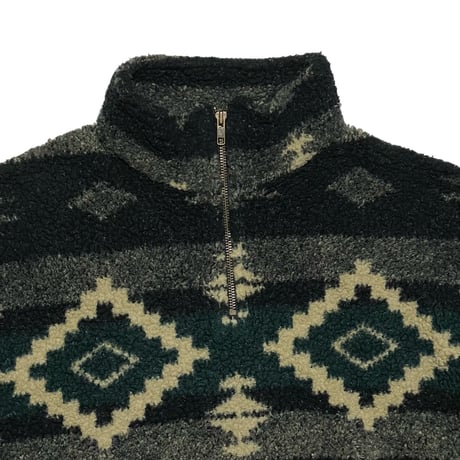 POLO RALPHLAUREN　アメリカ製 "NAVTIVE" FLEECE JACKET