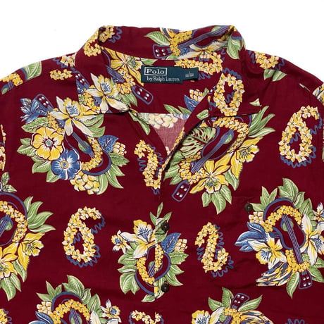 POLO RALPHLAUREN　"FLOWER" ALOHA SHIRT