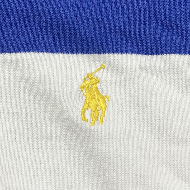 POLO RALPHLAUREN BORDER RUGBY SHIRT | RICKEY MA