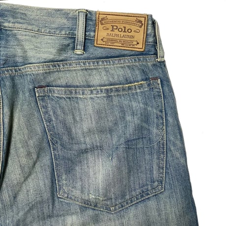 POLO RALPHLAUREN　 "VARICK SLIM STRAIGHT" DENIM