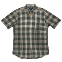 POLO SPORT RALPHLAUREN　"CHECKED" S/S BUTTONDOWN SHIRT