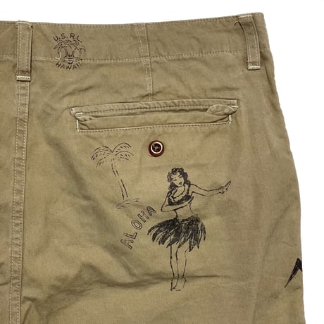 POLO RALPHLAUREN　"VINTAGE PRINTED" CARGO SHORTS
