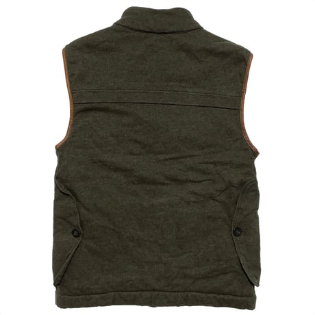 POLO RALPHLAUREN　"CHECK LINING" COTTON VEST