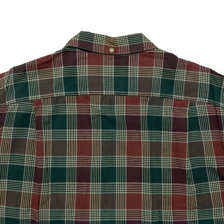 POLO SPORT RALPHLAUREN　"CHECKED" S/S BUTTONDOWN SHIRT