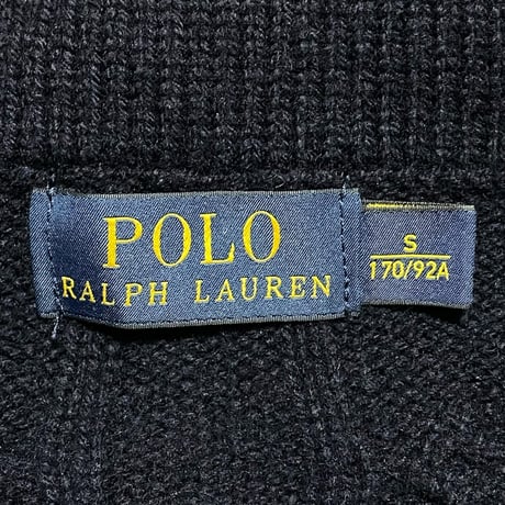 POLO RALPHLAUREN　"CABLE KNIT" CARDIGAN