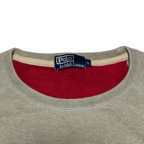 POLO RALPHLAUREN　"LOGO PRINTED" SWEAT