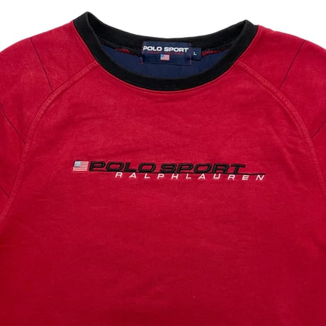 POLO SPORT RALPHLAUREN　"LOGO PRINTED" SWEAT