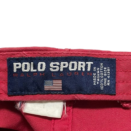 POLO SPORT RALPHLAUREN　"12M. YACHT" 6-PANEL CAP