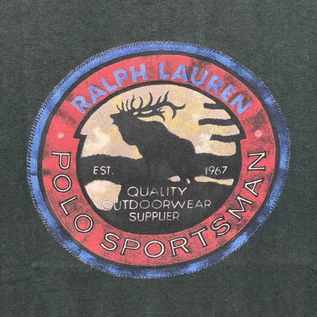 POLO SPORT RALPHLAUREN　 "MADE IN USA" S/S TEE