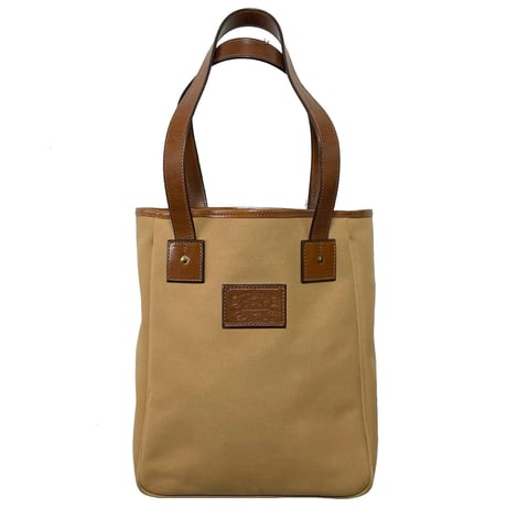 POLO RALPHLAUREN　"TIGER LEATHER PATCH" TOTE BAG