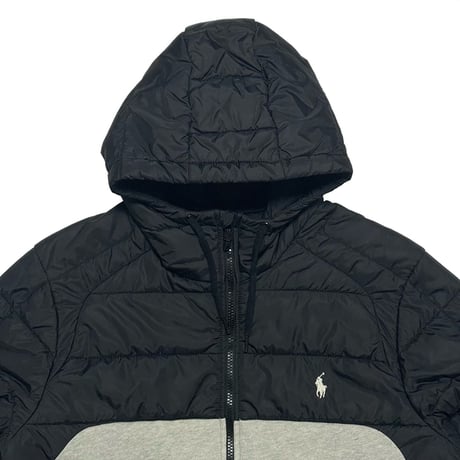 POLO RALPHLAUREN　"PADDED" ZIP HOODIE