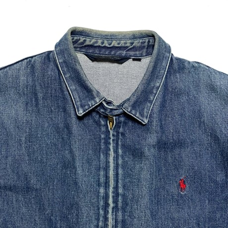 POLO RALPHLAUREN　"MADE IN USA" DENIM SWING TOP