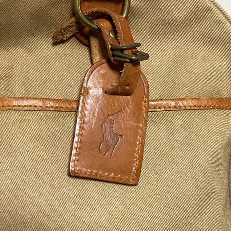 POLO RALPHLAUREN　 "SAFARI SERIES" DUFFEL BAG