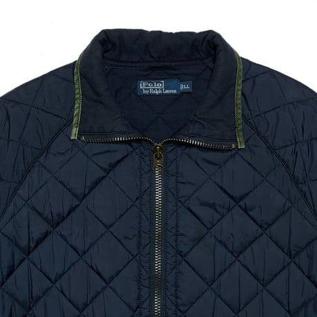 POLO RALPHLAUREN　"NAVY" QUILTING JACKET
