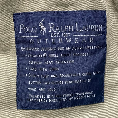 POLO RALPHLAUREN　"MADE IN USA" FLEECE JACKET