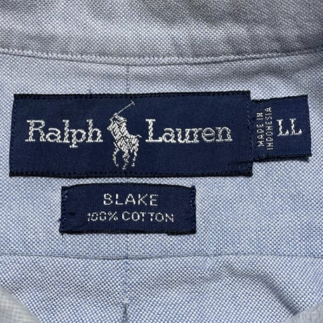 RALPHLAUREN　"BLAKE" BUTTON DOWN SHIRT