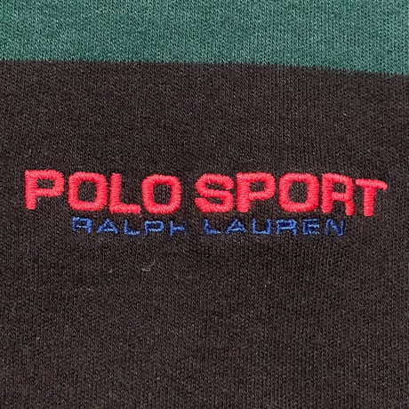 POLO SPORT RALPHLAUREN　"STRIPED" POLO SHIRT
