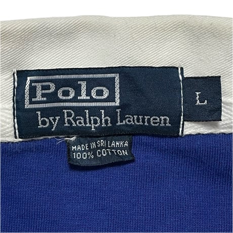 POLO RALPHLAUREN　"3COLOR STRIPE" S/S RUGBY SHIRT