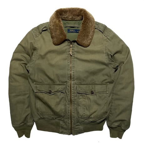 POLO RALPHLAUREN　"B-10" FLIGHT JACKET