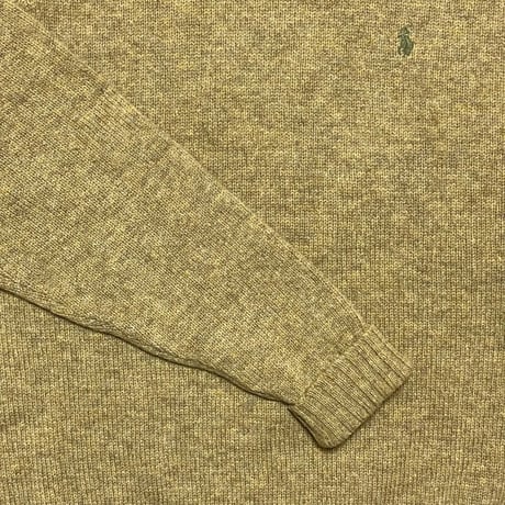 POLO RALPHLAUREN　"WOOL 100%" SWEATER