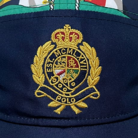 POLO RALPHLAUREN　"MULTI FLAG" JET CAP